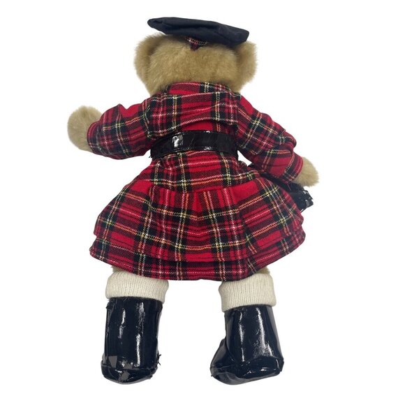Fiona 2008 Collectible Plush Bear In Plaid Dress Accessories & Bow Detailing - Picture 4 of 6